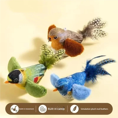 Vivid chirping flying bird cat - vivid,