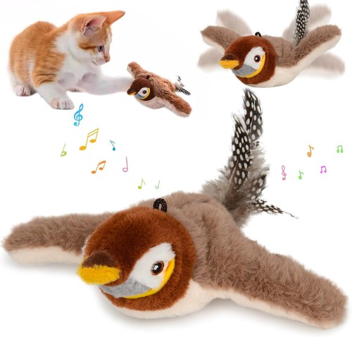 Flapping bird cat toy - flapping,