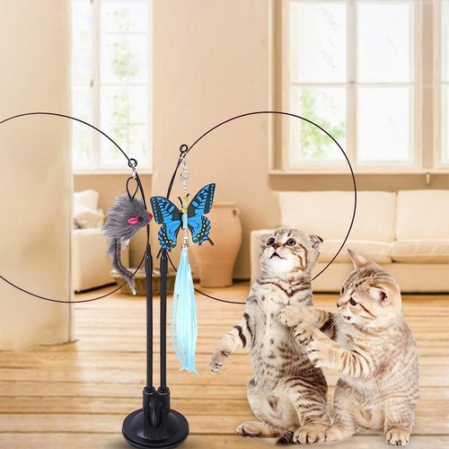 Interactive cat toy - toy, bell