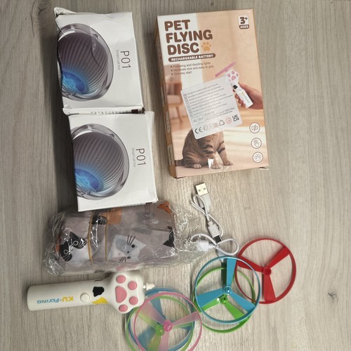 Cat flying toy and - cat,