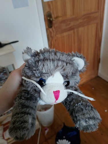 Flying tiger grey stripe plush - tiger,