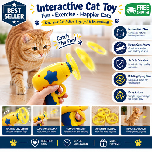 Interactive cat toy mini - interactive,