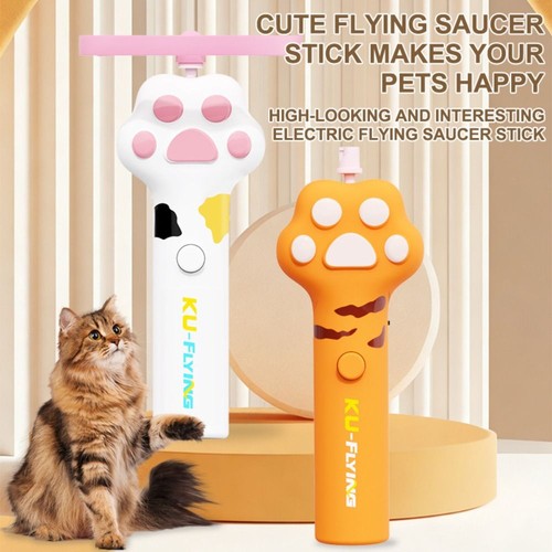 Cat flying disc toy - flying,
