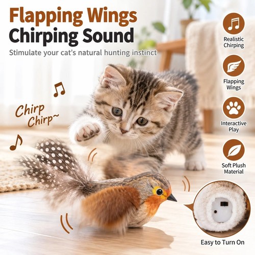 Electric interactive fly birds - interactive,