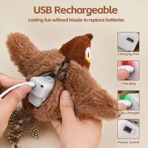 Remote control interactive cat - remote,