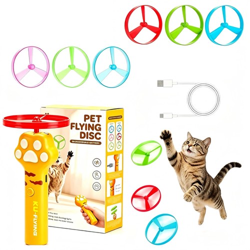 Flying cat toy - 10,