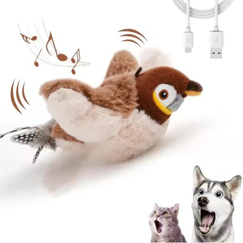 Interactive flapping bird cat - bird,